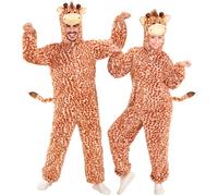 Widmann Giraffe In Soft Plush (Hooded Jumpsuit With Mask) (M/L - h 175 cm) Diffe
