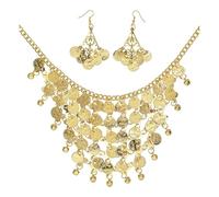 Widmann GOLD COIN EARRINGS & NECKLACE