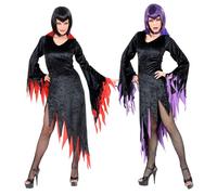 WIDMANN-Queen Gothic Costume Woman, Multicoloured, (XL), 01644