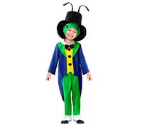 WIDMANN Childs Grasshopper Fancy Dress Costume Cricket Bug Dress Up Boys Girls Childrens Kids World Book Day Age 2-3