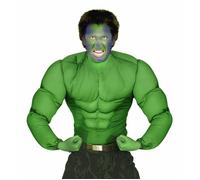 Widmann Kid?s Dressing Up Costume Green Muscle Shirt