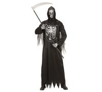 Widmann Grim Reaper (Robe With Chain, Hooded Mask) (L) Black