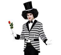 Widmann - Harlequin costume, tailcoat, clown, circus, carnival, theme party