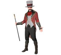 Widmann Harlequin Doll (Dress, Bow Headband, Choker, Glovelettes) (XS) Different