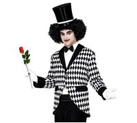 Widmann - Harlequin costume, tailcoat, clown, circus, carnival, theme party