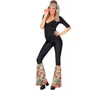 Widmann - Hippie Set 60s / 70s Headband and Leg Warmers Hippie Reggae Flower Power
