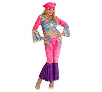 Widmann Hippie Woman Velvet (Shirt, Pants, Hat) (S) Different Colors