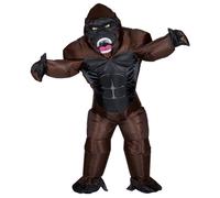 Widmann Hippo Ballerina (Airblown Inflatable Oversized Costume With Mask) (One S