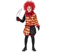 Widmann Horror Clown (Coat, Ruff, Pants) (XL) Different Colors