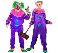 W WIDMANN MILANO Party Fashion 18609 Kostüm Horror Clown Costume, Multicoloured, XS