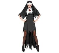 W WIDMANN MILANO Party Fashion - Horror Nun Costume, Zombie, Killer, Halloween, Carnival, Theme Parties