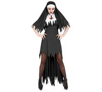 W WIDMANN MILANO Party Fashion - Horror Nun Costume, Zombie, Killer, Halloween, Carnival, Theme Parties