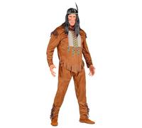 Widmann 11010035 Indian Costume, Brown, L