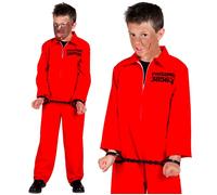 Widmann Inmate (Overalls) (158 cm / 11-13 Years) Red