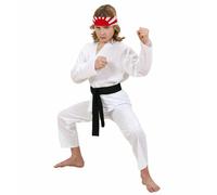 Widmann Karate Kid (Coat, Pants, Black Belt) (128 cm / 5-7 Years) White