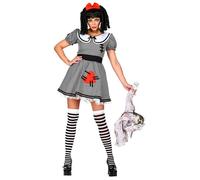 Widmann Killer Doll (Dress, Belt, Socks) (XL) Different Colors