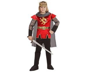 Widmann King Arthur (Coat, Pants, Boot Covers, Crown, Cape) (116 cm / 4-5 Years)