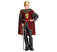 Widmann King Arthur (Coat, Pants, Boot Covers, Crown, Cape) (158 cm / 11-13 Year