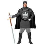 Widmann Knight (Coat With Cape, Belt, Hood) (L) Grey
