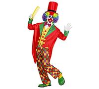Widmann - Kostüm Clown, Casper, Harlekin, Faschingskostüme, Karneval