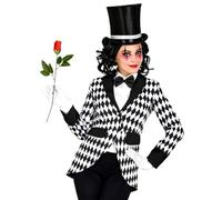 Widmann - Kostüm Harlekin, Frack, Clown, Zirkus, Karneval, Mottoparty