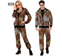Widmann Leopard Animalier Party Fashion Tracksuit (Jacket, Pants) (M) Different