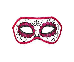 Widmann - Maske Dia de Los Muertos, Augenmaske, Day of the Dead, Mexiko, Fasching, Halloween