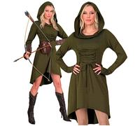 Widmann Medieval Gothic (Hooded Dress) (S) Green