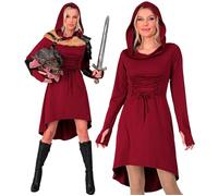 Widmann Medieval Gothic (Hooded Dress) (XL) Green
