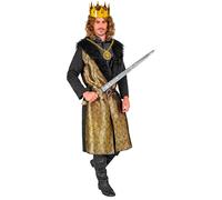 Widmann Medieval King (Coat With Vest & Medallion Necklace, Belt) (L) Different