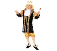 Widmann Medieval Queen (Dress With Crinoline Underskirt, Crown) (XL) Blue