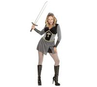 WIDMANN Medieval Warrior Costume with Hood for women