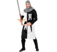 Widmann Medieval Warrior - White (Coat, Belt, Hood) (S) Different Colors