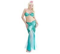 Widmann Mermaid (Dress With Pearl Necklace, Headband With Pearls) (S) Different