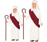 Widmann Messiah (Gown, Toga, Headpiece) (128 cm / 5-7 Years) White