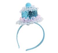 Widmann Mini Glitter Cake Hats On Headband 1 OF 4 Styles Asstd Hat Headware Accessory for Carnival Fancy Dress Up Costumes & Outfits