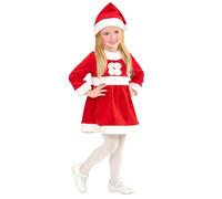Widmann Miss Santa (Dress, Hat) (98 cm / 1-2 Years) Red