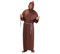 Widmann Monk (Hooded Robe, Belt) (XL) Brown