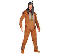 Widmann 11010033 Coat Indian Costume, Brown, S