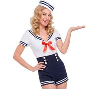 Widmann Navy Captain (Dress, Hat) (XL) White