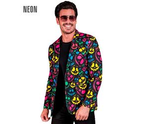 Widmann Neon Ghosts Party Fashion Jacket (Jacket) (M) Different Colors