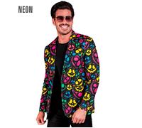 Widmann Neon Ghosts Party Fashion Jacket (Jacket) (XL) Different Colors