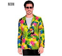 Widmann Neon Tropicana Party Fashion Jacket (Jacket) (L) Yellow