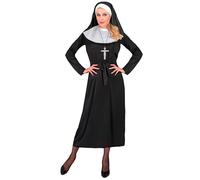 W WIDMANN MILANO Party Fashion - Costume Nun, Dress, Monastery Sister, Church Costume, Fancy Dress Costume