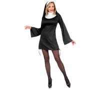 Widmann Nun (Dress, Headpiece) (S) Black