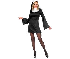 Widmann Nun (Dress, Headpiece) (S) Black