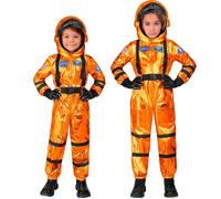 Childs Orange Astronaut Costume