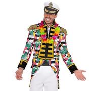 Widmann Parade Costume Tailcoat, Hawaii, Parrot, Guard Uniform, Clown, Showmaster, Theme Party, Carnival