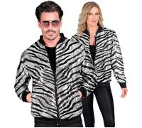 Widmann - Party Fashion Bomber Jacket, Sequin Jacket, Vest, Party Outfit, Disco Fever, Animal Print