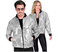 W WIDMANN MILANO Party Fashion - Party Fashion Bomber Jacket, Sequin Jacket, Vest, Party Outfit, Disco